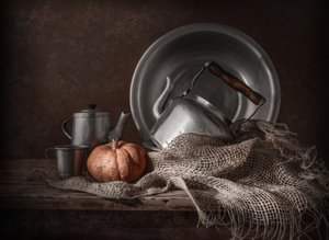 Nature morte rustique d