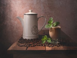 Pause-café rustique