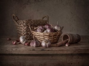 Nature morte rustique à l