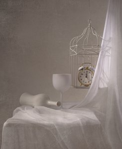 Nature morte blanche intemporelle