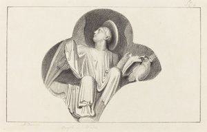 Un Ange, de la Cathédrale de Wells - Maria Denman after John Flaxman