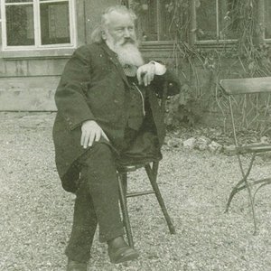 Portrait du compositeur Johannes Brahms 1833-1897, 1894 - Maria Fellinger