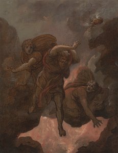 Le jugement de Coré, Dathan et Abiram - Maria Hadfield Cosway