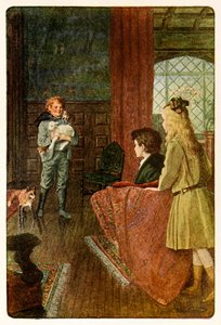 "Dickon came in smiling his nicest wide smile" de The Secret Garden par Frances Hodgson Burnett (1849-1924)
