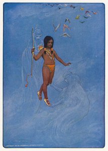 Illustration pour Hiawatha par Longfellow