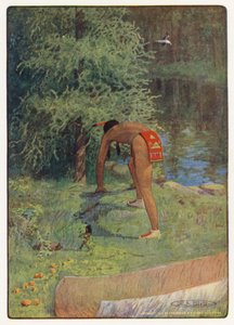 Illustration pour Hiawatha de Longfellow