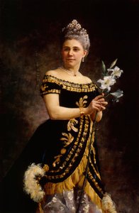 Portrait de la chanteuse d