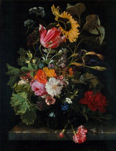 Bouquet de fleurs dans un vase