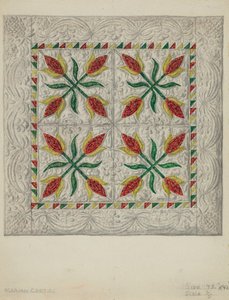 Couverture de berceau - Marian Curtis Foster