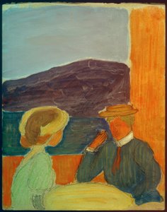 Couple en conversation