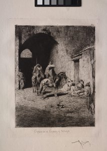 Garde de la Casbah à Tétouan