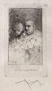 Deux cardinaux - Mariano Fortuny y Marsal