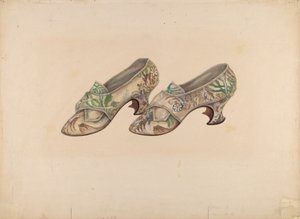 Chaussures de femme, vers 1939 - Marie Alain