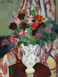 Vase avec des tulipes