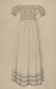 Robe de bébé, vers 1938 - Marie Famularo