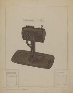 Lampe et filtre à suif