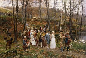 Une procession de mariage, 1879