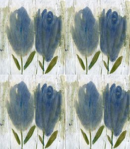 Tulipes bleues - Marina Falco