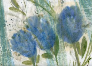 Fleurs bleues, 2020 - Marina Falco