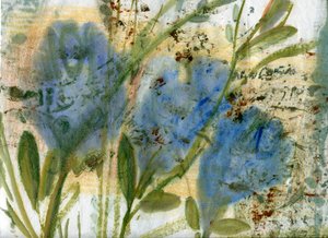 Fleurs bleues 2, 2020