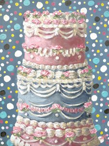 Gâteau rose pastel - Marina Kozyr
