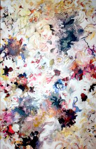 Abstrait floral onirique - Marina Nelson