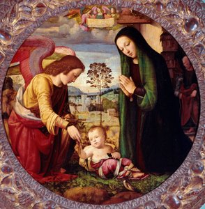Sainte Famille avec un ange