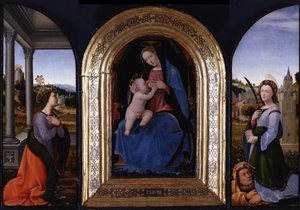 Triptyque - Mariotto Albertinelli