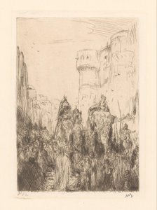 Défilé avec des éléphants