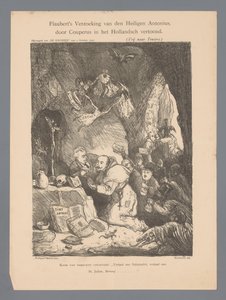 La Tentation de Saint Antoine de Flaubert, présentée en néerlandais par Couperus - Marius Bauer