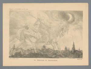 Saint-Nicolas à Amsterdam - Marius Bauer