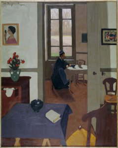 Femme dans un intérieur