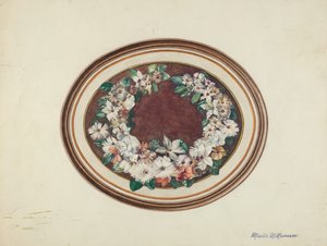 Couronne de plumes, vers 1940