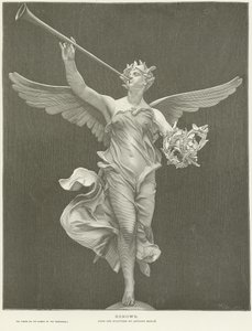 Allégorie de la Renommée - Marius Jean Antonin Mercie