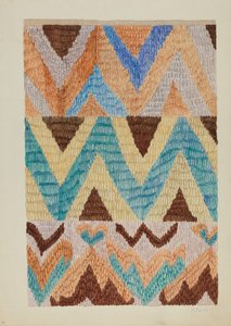 Couvre-lit Colcha, vers 1937