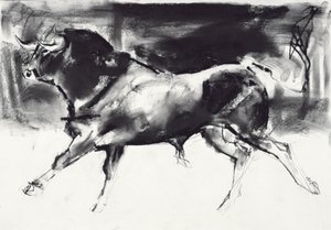 Taureau noir - Mark Adlington
