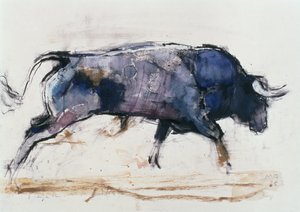 Taureau chargeant, 1998