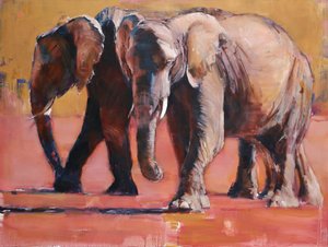 Chaleur, Ol Pejeta, 2018 - Mark Adlington