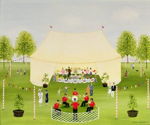 La fête au jardin - Mark Baring