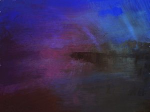 Une tempête à la jetée de Cromer, Norfolk, 2016 (technique mixte) - Mark Gordon