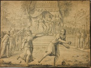 Atlanta courant contre Hippomène