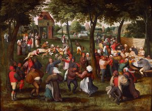 Danse de mariage en plein air