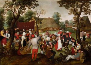 Le mariage paysan, vers 1559-1575