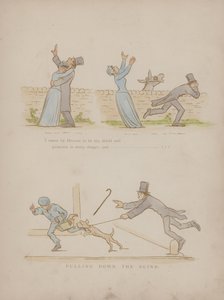 Page de « Les humeurs de Cynicus » (gravure en couleur) - Martin  Anderson