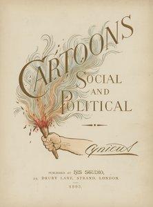 Page de titre pour Cartoons Social and Political par Cynicus - Martin Cynicus Anderson