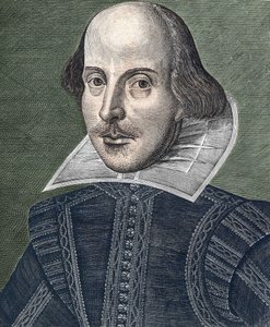 Portrait de William Shakespeare (1564 - 1616) - Martin Droeshout