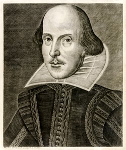 William Shakespeare de la page de titre de 