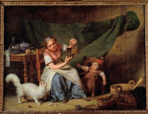 La Femme et la Souris - Martin Drölling