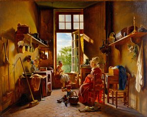 Intérieur de cuisine - Martin Drölling