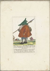 Le nain Riepl Gleichdron, ca. 1710 - Martin Engelbrecht (attributed to)
